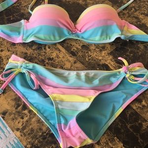 Rainbow 2 piece swimsuit